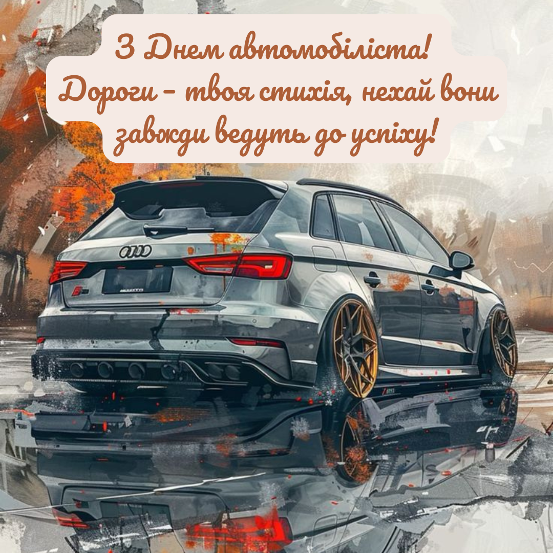 Листівки з Днем автомобіліста 2024 - фото 648884