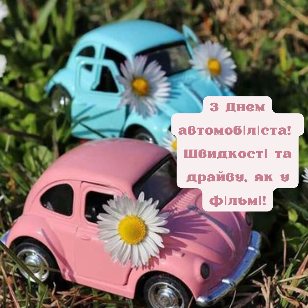 Привітання у прозі з Днем автомобіліста для автоледі - фото 648893