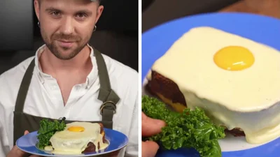 Готуємо вдома відомий французький сендвіч "Крок-мадам" за рецептом Міші Кацуріна