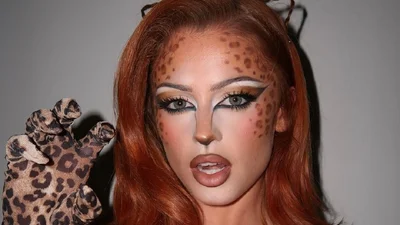 Леопардовий принт та містична павутинка: 5 простих та ефектних макіяжів на Геловін