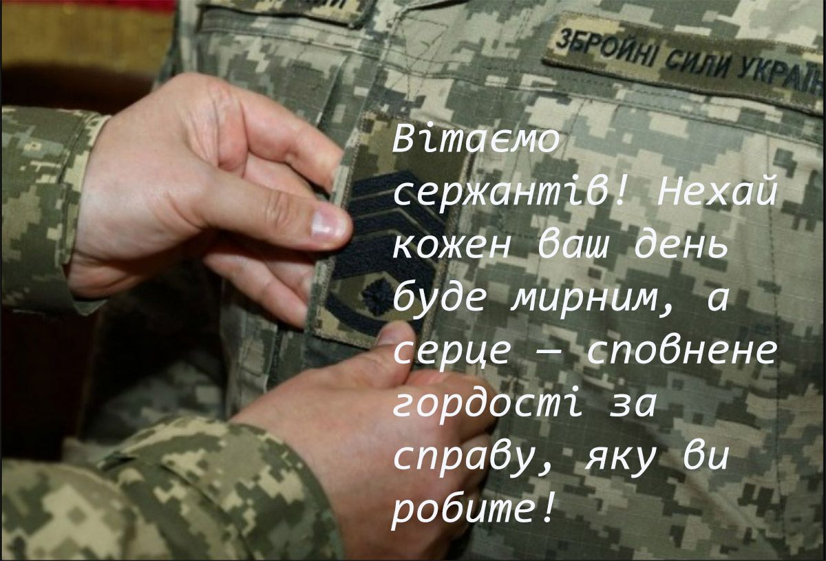 Мощные поздравления ко Дню сержанта ВСУ 2024: картинки и сильная проза - 655567 Мощные поздравления ко Дню сержанта ВСУ 2024: картинки и сильная проза - фото 655567