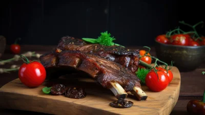 Соковиті телячі ребра, від згадки про які тече слинка