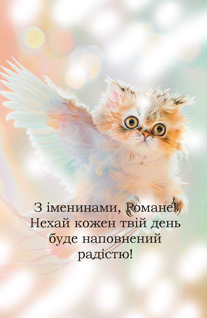 привітання з днем ангела Романа своїми словами - 656155 привітання з днем ангела Романа своїми словами - фото 656155