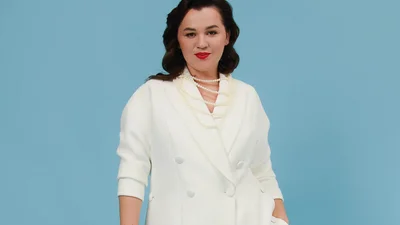 Андре Тан и LYUDASHOOLLYWOODA презентовали осеннюю коллекцию с голливудским шармом