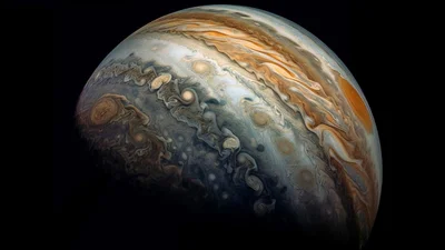 Это что-то космическое: NASA опубликовало невероятные фото Юпитера