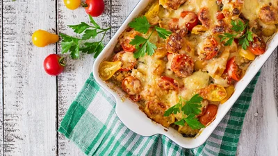 Ситна і проста: запіканка з куркою та цвітною капустою на вечерю