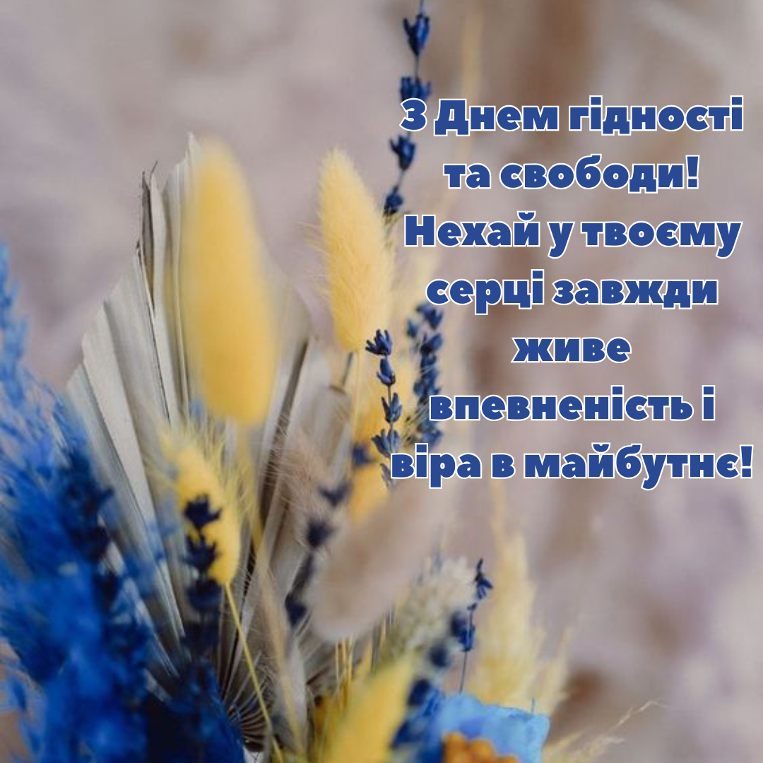 Сила единства: оригинальные открытки с Днем достоинства и свободы - фото 657391