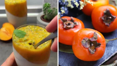 Ніжний десерт із хурми, який доповнить твій святковий стіл