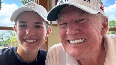 Образцовый дедушка: внучка Дональда Трампа показала, как провела с дедом-президентом уикенд