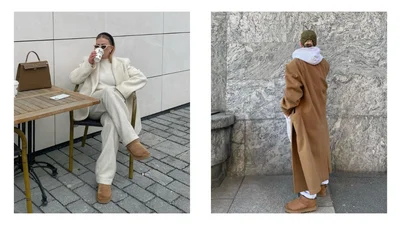 Трохи затишку: образи з уггами, які підійдуть до холодів