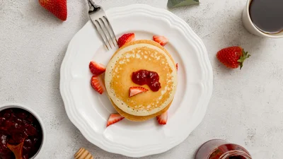 Сирні панкейки – вдаються пишними та надзвичайно смачними