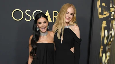 Ты их не узнаешь: Деми Мур и Николь Кидман позировали вместе – как и 27 лет назад