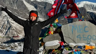 Крихітка Даша Кацуріна показала, як підкорювала гори Непалу