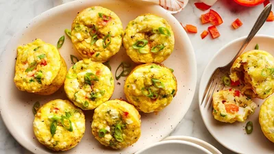 Творожные кексы с овощами – диетический рецепт от Светланы Фус