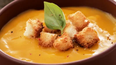 Картофельный суп с сыром - аппетитный суп от Ольги Рябенко