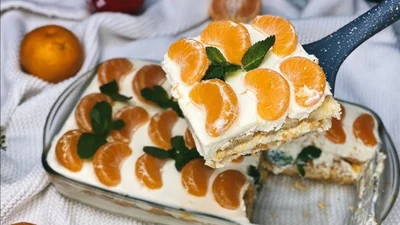 Готуємо зимовий десерт: вишукане мандаринове тирамісу