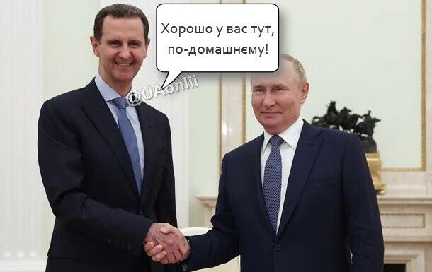 'Велкам ту Ростов': сеть взорвалась мемами о беглом сирийском президенте Асаде - 665495 'Велкам ту Ростов': сеть взорвалась мемами о беглом сирийском президенте Асаде - фото 665495