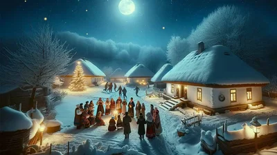 Невероятные колядки для детей к Рождеству 2024, которые очень легко выучить