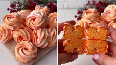 Простий мандариновий зефір, який легко приготувати вдома