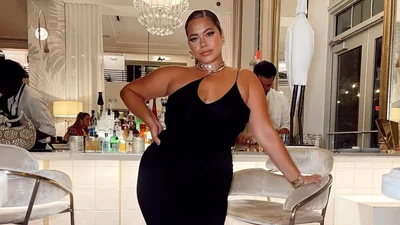 Образы на Новый год для девушек plus-size: изысканные, стильные и с блестками