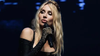 После победы Александра Усика за кулисами боя неожиданно появилась Лобода – фото