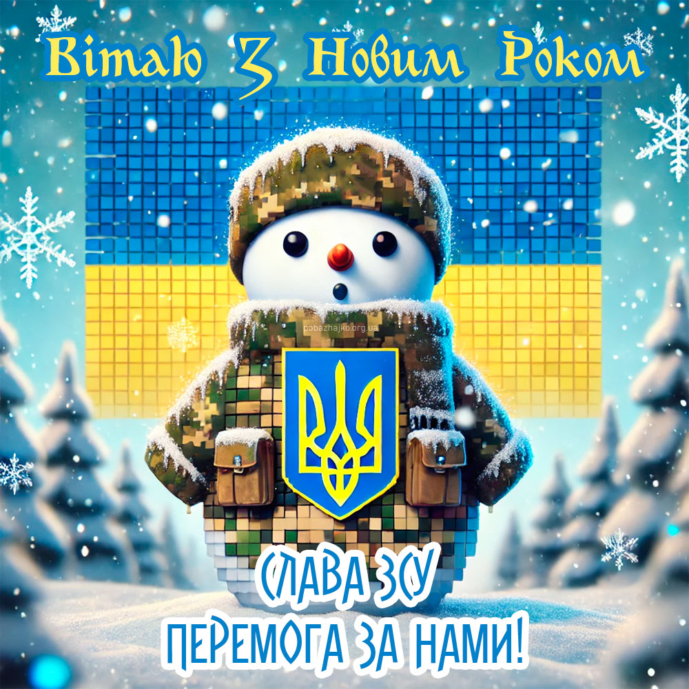 Патріотичне привітання з Новим роком - 672594 Патріотичне привітання з Новим роком - фото 672594