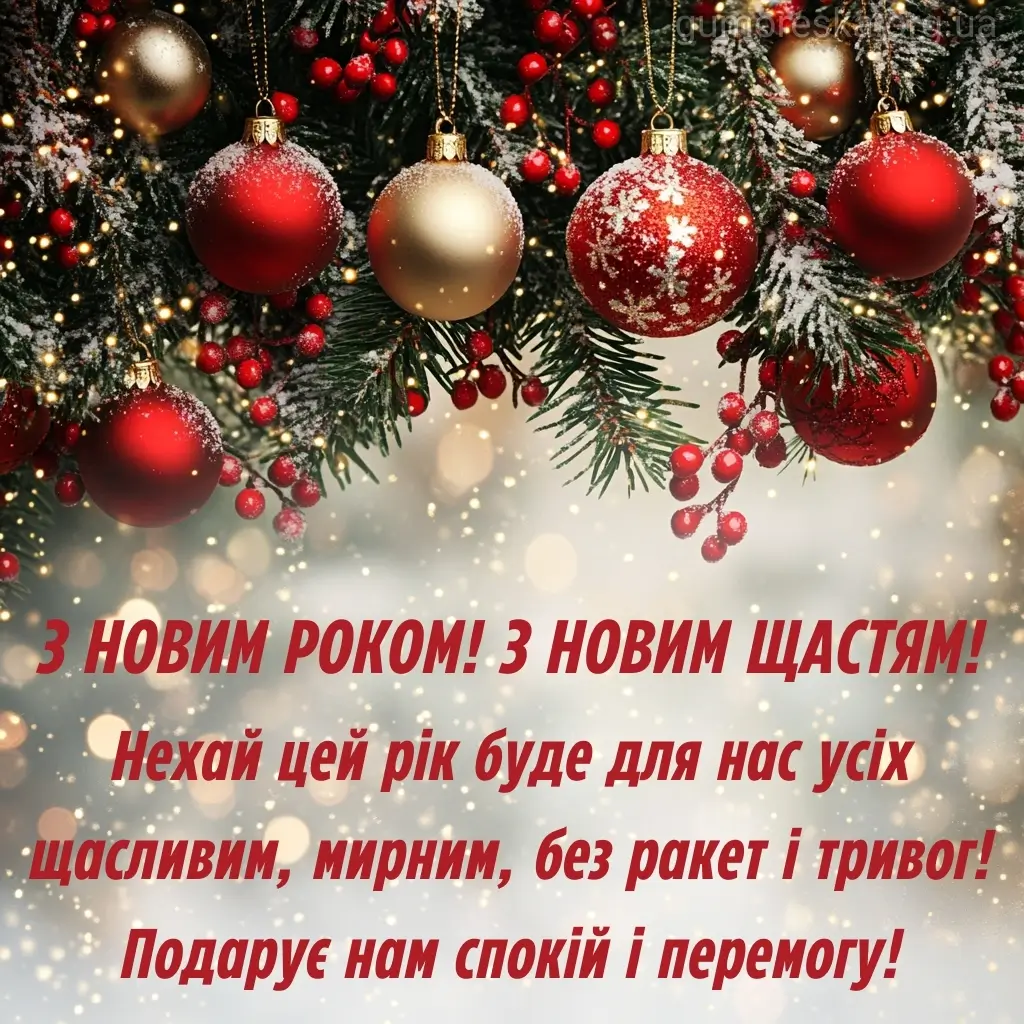 С Новым годом 2026: картинки-поздравления для любого возраста и уровня серьезности - фото 673180