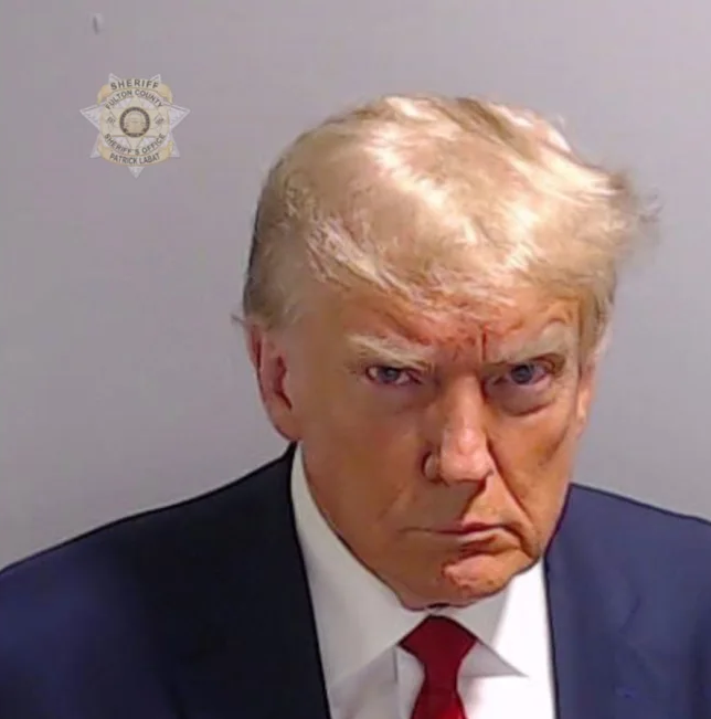 Портрет Трампа к инаугурации является копией его фото из тюрьмы, и вот мемы об этом - фото 677932