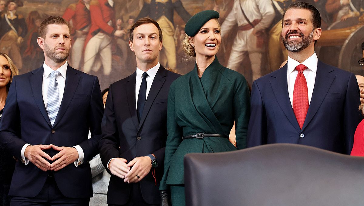 Дональд Трамп інавгурація 2025 - Ерік Трамп, Джаред Кушнер, Іванка Трамп і Дональд Трамп-молодший - 679218 Дональд Трамп інавгурація 2025 - Ерік Трамп, Джаред Кушнер, Іванка Трамп і Дональд Трамп-молодший - фото 679218