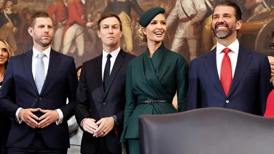 Сімейні цінності: всі діти Дональда Трампа підтримали його на інавгурації
