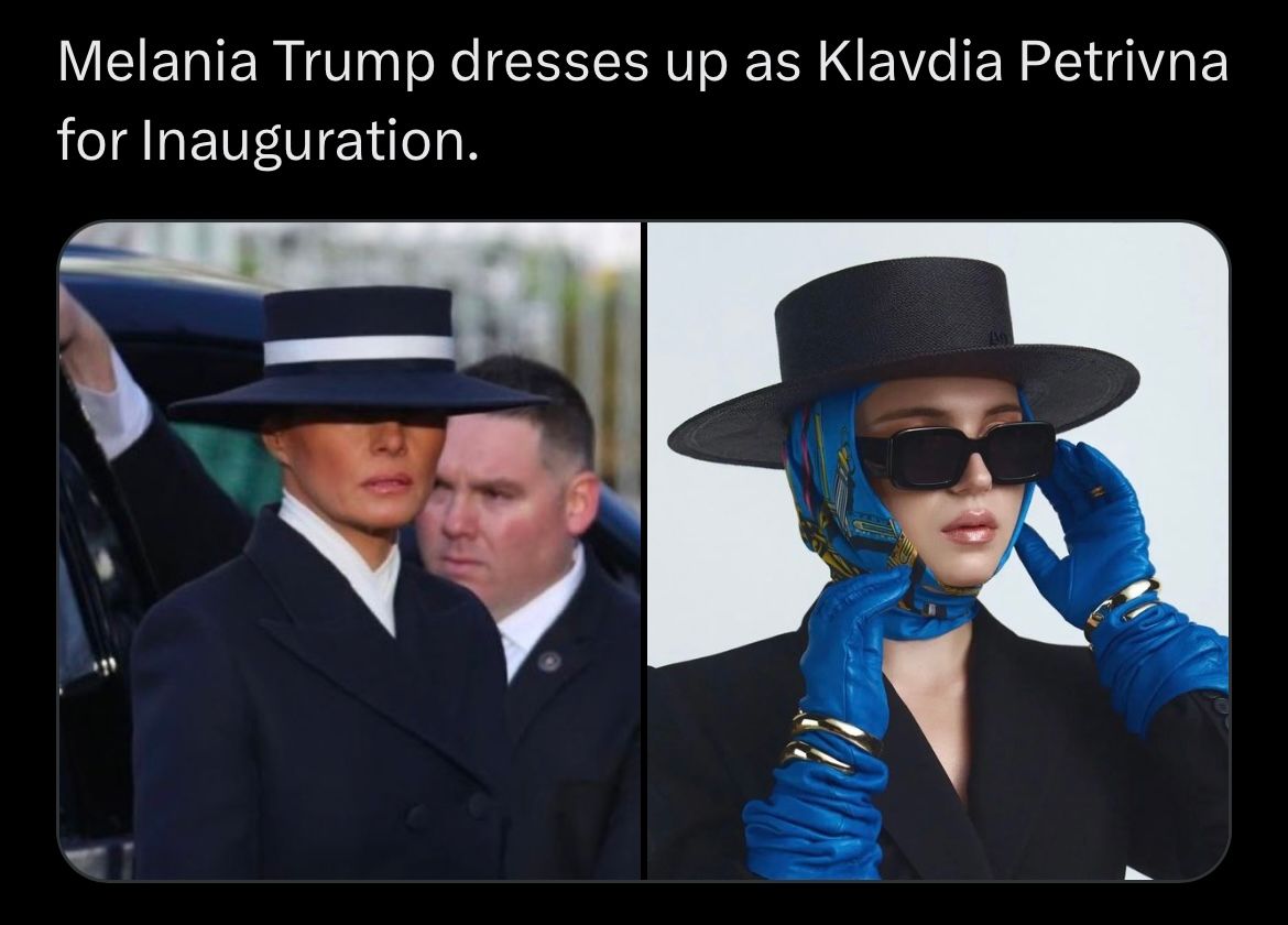 Klavdia Petrivna заявляє, що відвідала інавгурацію Трампа: 'Перепрошую, що зникла, були справи' - фото 679405