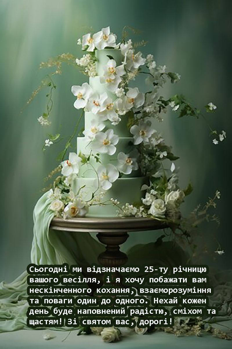 Серебряная свадьба: лучшие поздравления для пары, которая прошла 25 лет вместе - 681700 Серебряная свадьба: лучшие поздравления для пары, которая прошла 25 лет вместе - фото 681700