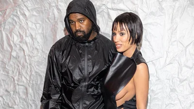 Непрохані гості: виявляється, гола Б'янка Цензорі та Каньє Вест покинули Греммі у супроводі поліції