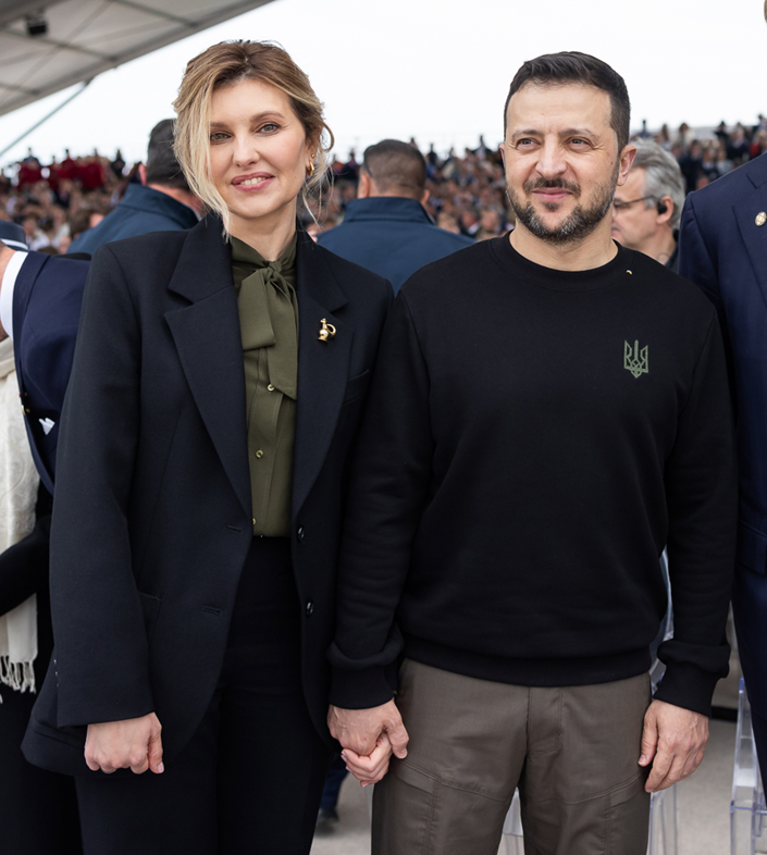 Олена і Володимир Зеленські - фото 684972