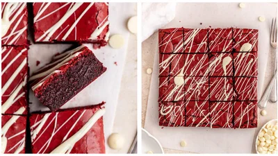 Простой десерт на День влюбленных: Instagram покорил брауни "Красный бархат"