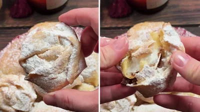 Печиво з бізе "Троянди" - оригінальний десерт, який вразить тебе з першого кусь