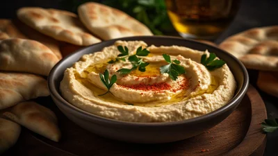 Готовим быстро настоящий хумус по рецепту Миши Кацурина