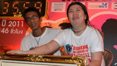 Пара, которая целовалась 58 часов больше не вместе - смотри фото обессиленных супругов