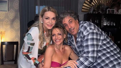 Леся Никитюк поделилась эксклюзивными кадрами со съемочной площадки фильма "Песики"