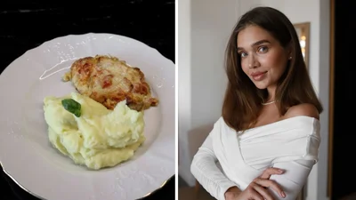 Соковите запечене філе стегна з начинкою в сметані за рецептом Саші Бо