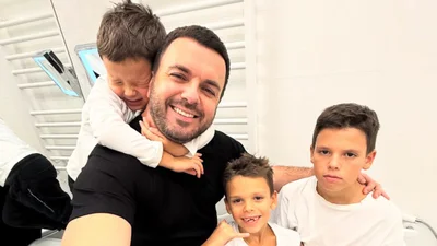 "Папа, я в Лодоне": 11-летний сын Григория Решетника сам поехал за границу