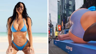 У центрі Мангеттена з'явилась величезна надувна Кім Кардашян – фанати вибухнули від сміху