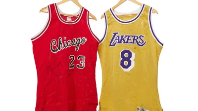 На аукцион выставили уникальные вещи Майкла Джордана и Коби Брайанта, которые планируют продать за 20 млн долларов