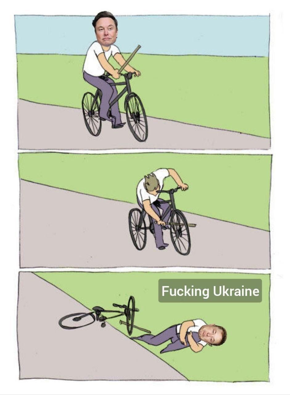 Мемы про Илона Маска, который обвинил украинцев в кибератаке на X - 696045 Мемы про Илона Маска, который обвинил украинцев в кибератаке на X - фото 696045