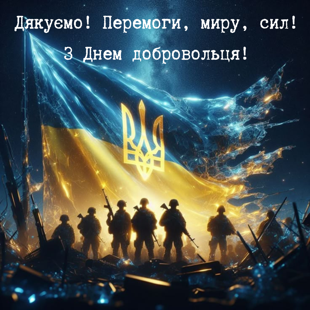 День добровольца: подборка поздравлений и картинок для героев - фото 696079