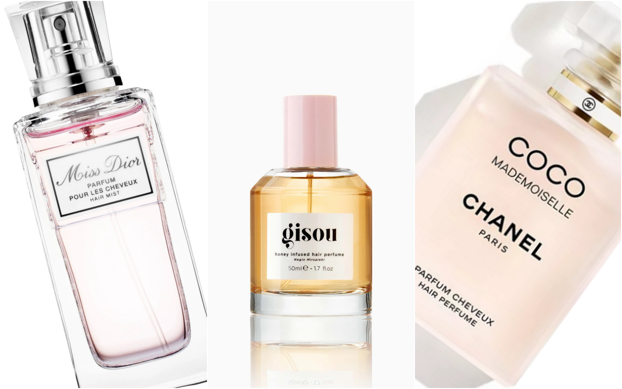 Dior Miss Dior Hair Mist, Gisou Honey Infused Hair Perfume, Chanel Coco Mademoiselle Hair Mist - фото 697666