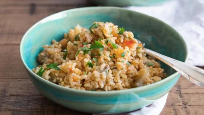 Плов в мультиварке без мяса – легкий ужин в пост