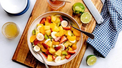 Десерты без сахара: фруктовый салат, который можно есть без угрызений совести