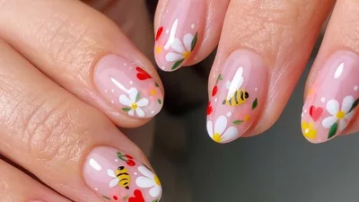 Ідеї манікюру з вайбом весняного пікніка