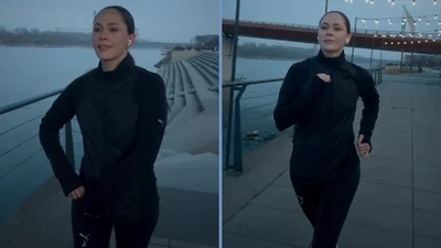 Юлия Санина обожает заниматься спортом под этот трек